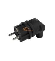 STECHER SCHUKO CAUCIUC UNGHI 90 GRADE NEGRU