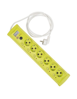 PRELUNGITOR CU PROTECTIE LA SUPRATENSIUNE + INTRERUPATOR 6 POST 3M (3X1) PRELUNGITOR CU PROTECTIE LA SUPRATENSIUNE + INTRERUPATOR 6 POST 3M (3X1)