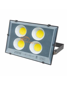 PROIECTOR LED 200W ( 4X50 ) SLIM EXTERIOR IP66 LUMINA RECE