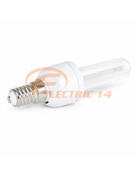 Bec economic E14 11w 2U lumina rece Moon