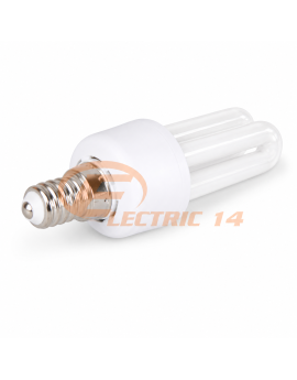 Bec economic E14 15w 3U lumina rece Moon