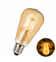 BEC LED E27 8W Vintage Decorativ Para ST64 LUMINA CALDA