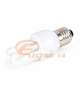 Bec economic E27 8w 3U genie  lumina calda Philips