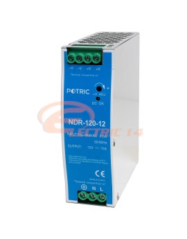 SURSA ALIMENTARE NDR IP20 / 12V 120W 10A MONTAJ SINA DIN