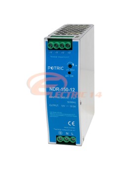 SURSA ALIMENTARE NDR IP20 / 12V 150W 12,5A MONTAJ SINA DIN