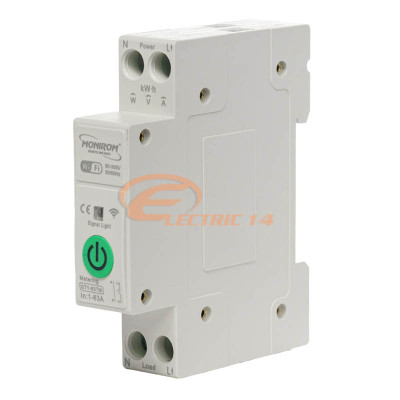 RELEU PROTECTIE SI MONITORIZARE ENERGIE WIFI TUYA 1P 63A 230V