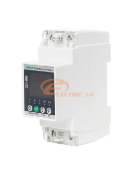 RELEU PROTECTIE SI MONITORIZARE ENERGIE WIFI TUYA 2P 63A 230V CU DISPLAY LCD