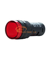 LAMPA SEMNALIZARE LED TABLOU ELECTRIC 16MM 230V ROSU