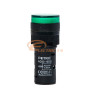 LAMPA SEMNALIZARE LED TABLOU ELECTRIC 16MM 230V VERDE