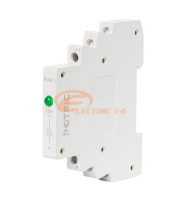 LAMPA LED SEMNALIZARE VERDE PENTRU SINA DIN 1 FAZA 9MM SLIM