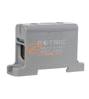 CLEMA DE DERIVATIE CUPRU MONTAJ SINA DIN 1P 95MMP GRI