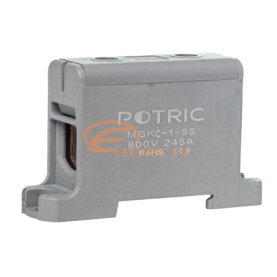 CLEMA DE DERIVATIE CUPRU MONTAJ SINA DIN 1P 50MMP GRI