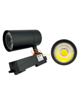 SPOT LED MONTAJ SINA COB 30W NEGRU LUMINA NTURALA