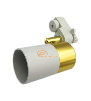 SPOT LED MONTAJ SINA ALB + AURIU PENTRU BEC GU10