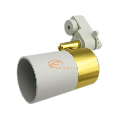 SPOT LED MONTAJ SINA ALB + AURIU PENTRU BEC GU10