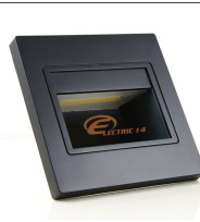 SPOT LED 1W SCARA/HOL NEGRU LUMINA CALDA