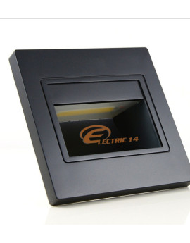 SPOT LED 1W SCARA/HOL NEGRU LUMINA CALDA