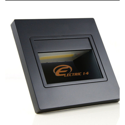 SPOT LED 1W SCARA/HOL NEGRU LUMINA CALDA