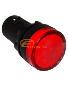 Lampa semnalizare 22mm rosu