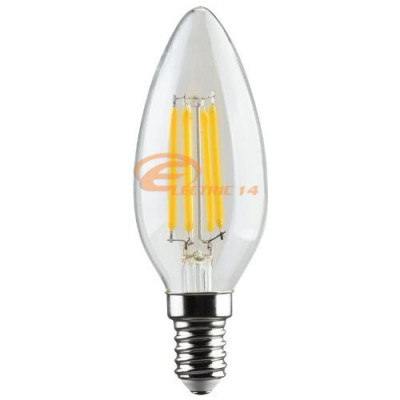 Bec Led E14 4w Lumanare Filament Lumina Rece