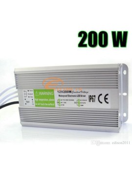 SURSA ALIMENTARE BANDA LED 16.5A 12V 200W IP67 WATERPROOF