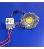 Spot Led 3w Mini GT-20 Crom Lumina Rece
