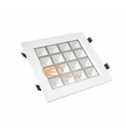 Spot led 16w Patrat Lumina Rece