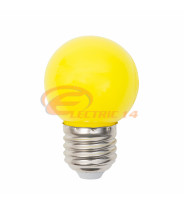 BEC LED E27 3W SFERIC P45 GALBEN