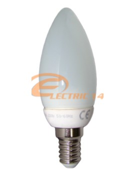 Bec Led E14 3w  Lumanare Ceramic Lumina Rece Klass