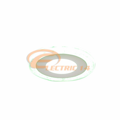 SPOT LED 3W+3W SLIM LUMINA RECE+VERDE ROTUND