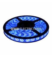 Banda led 3528 12V (4.8W-M) interior  rola 5 m Blue