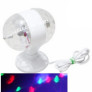 BEC LED  6W ROTATIV TREI CULORI DUBLU + SUPORT SI CABLU ALIMENTARE