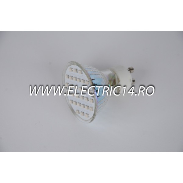 Bec led GU10 2,5w 30 PCS Rosu - Electric14.ro